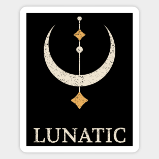 Celestial Lunatic – Mystical Moon & Stars Design Magnet